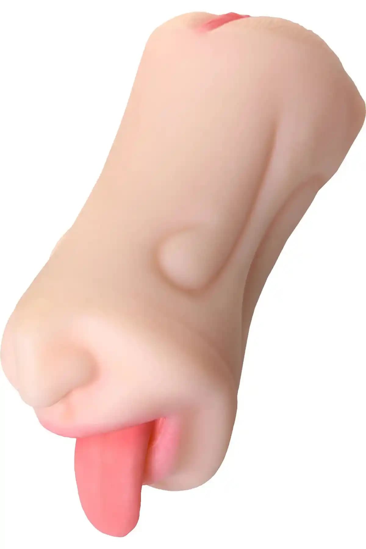 TACTIC 2 Girişli Ultra Gerçekçi Ağzlı Mastürbatör: Yüksek Kalite ve Konfor Sunan Tasarım