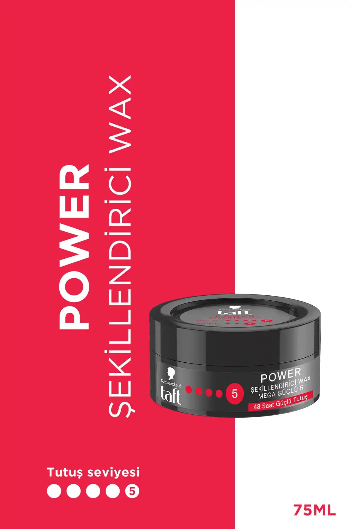 Taft Wax Power Saç Şekillendirici: Güçlü Tutucu ve Doğal Görünüm Sağlayan Ürün