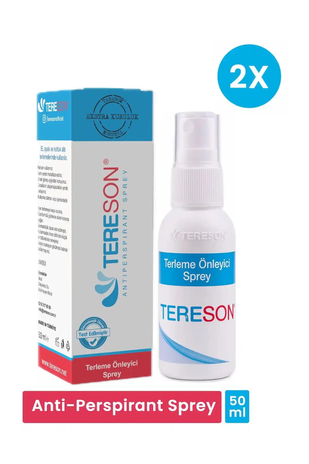 Terson Antiperspirant Sprey ile Aşırı Terleme ve Koku Sorunlarına Etkili Çözüm