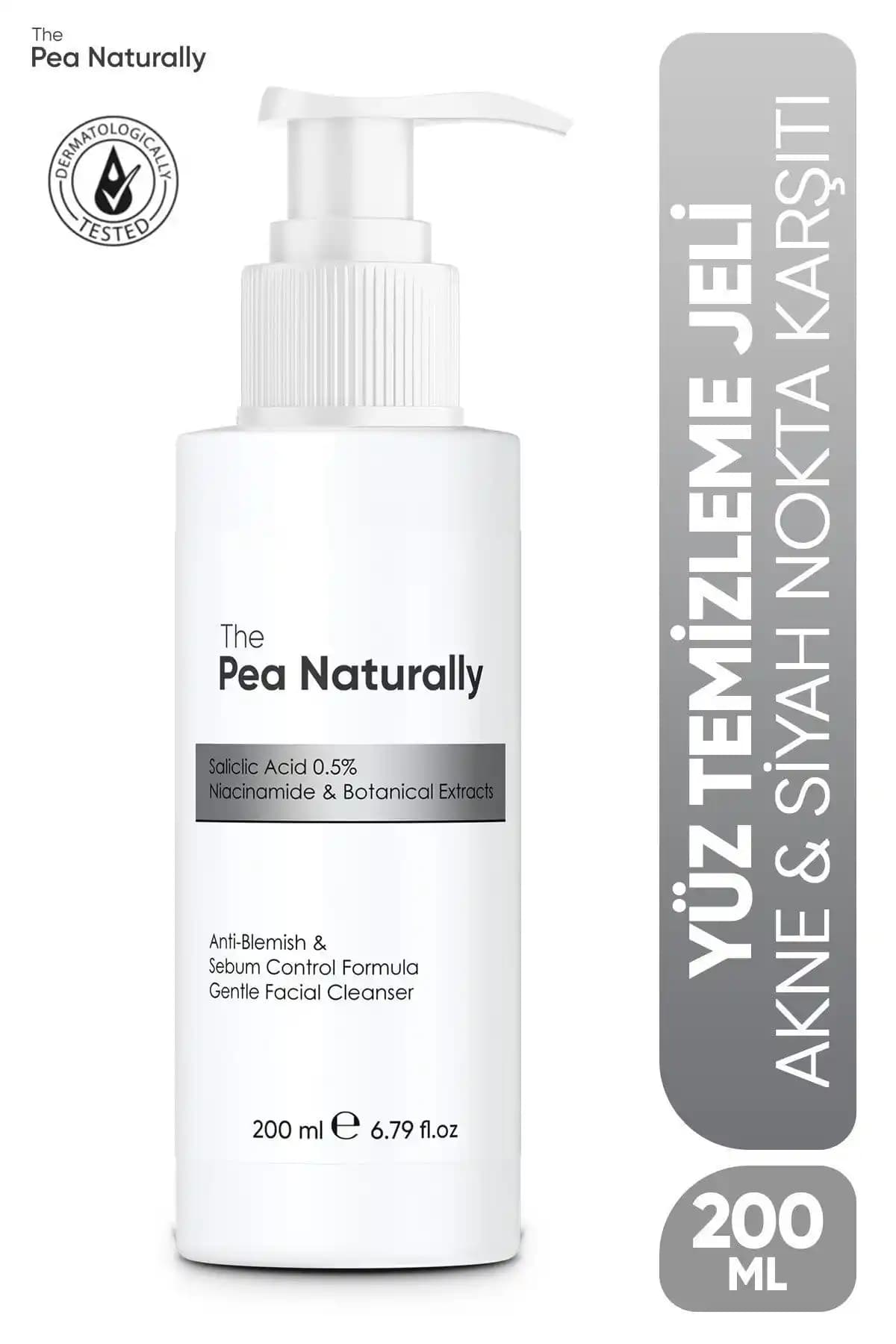 The Pea Naturally Akne ve Siyah Nokta Karşıtı Yüz Temizleme Jeli Özellikleri ve Kullanım Rehberi