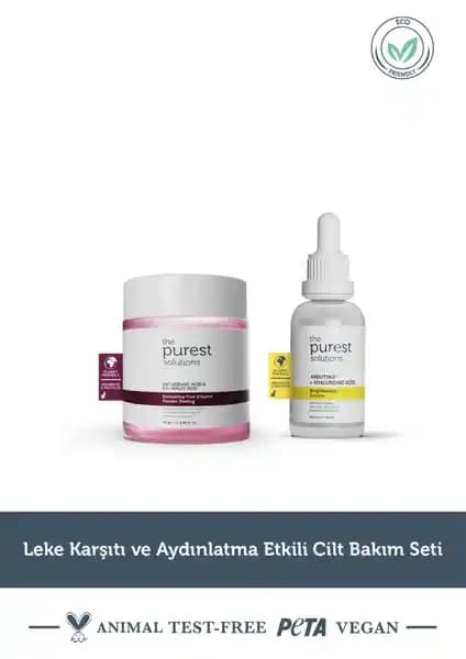 The Purest Solutions Leke Karşıtı ve Aydınlatıcı Cilt Bakım Seti Ürünleri ve Faydaları