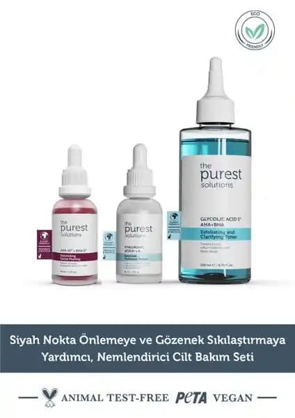 The Purest Solutions Önleyici ve Nemlendirici Cilt Bakım Seti İncelemesi ve Kullanım Rehberi