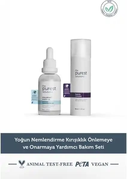 The Purest Solutions TPS107 Yoğun Nemlendirme ve Bakım Seti Cilt Sağlığı ve Gençlik İçin