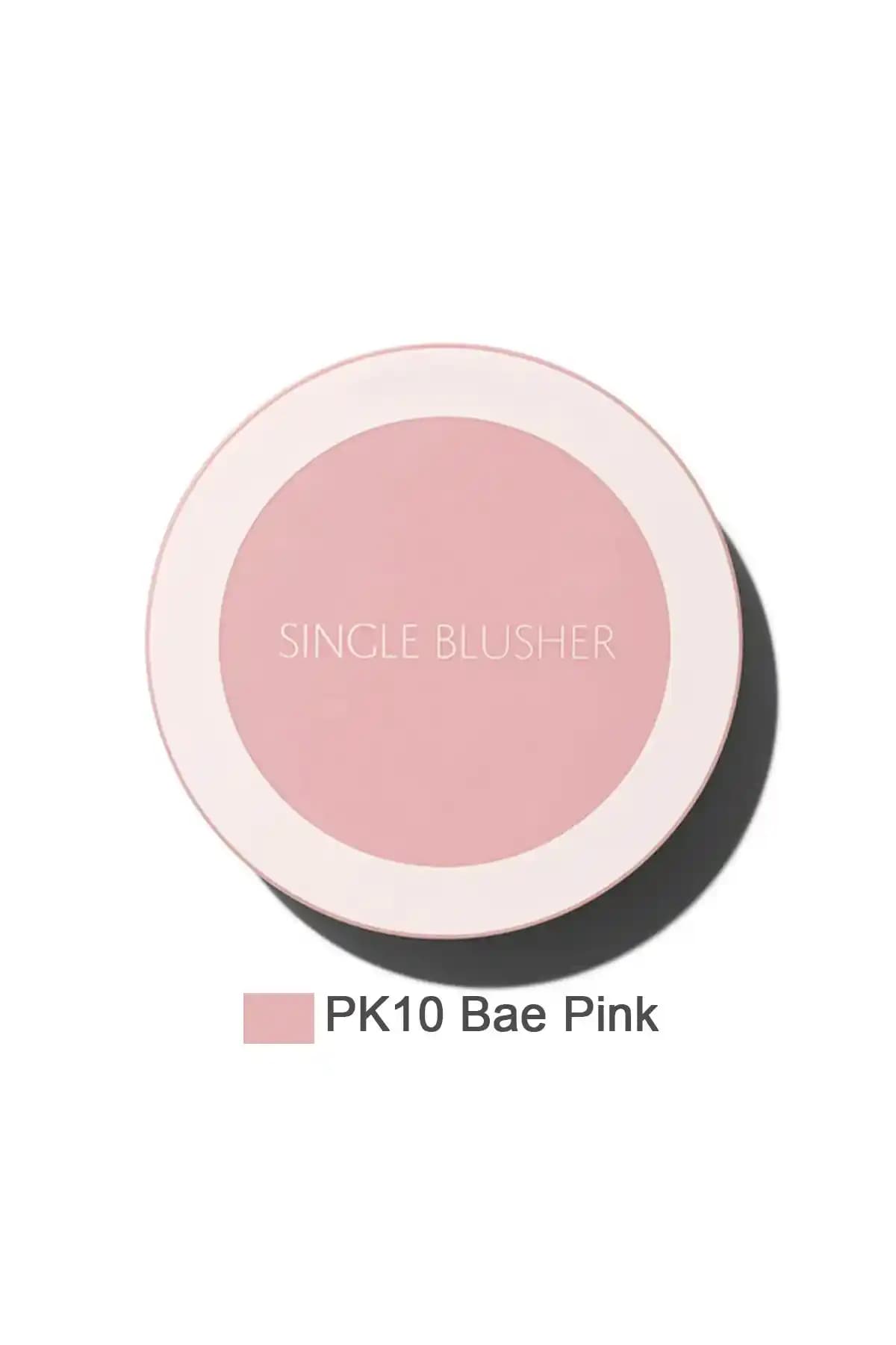 The Saem Sebum Kontrolü Sağlayan Tekli Toz Allık Bae Pink Kore Kozmetik Ürünü