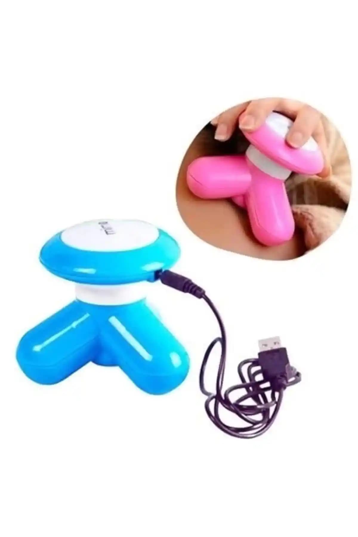 ToptanGidi<yor> 3 Başlıklı Titreşimli USB Şarjlı Mini El Masaj Aleti Tanıtımı