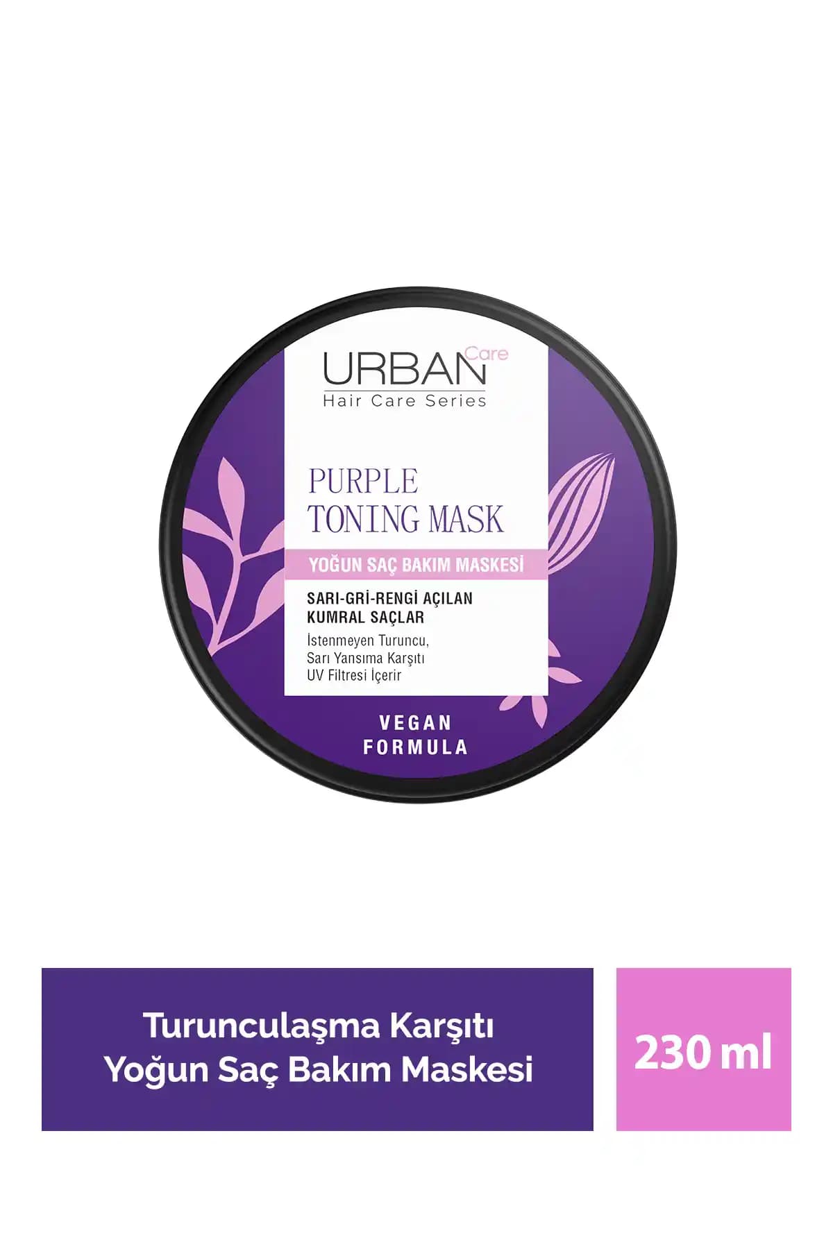Urban Care Mor Yoğun Saç Maskesi ile Renk Koruma ve Turunculaşma Önleme
