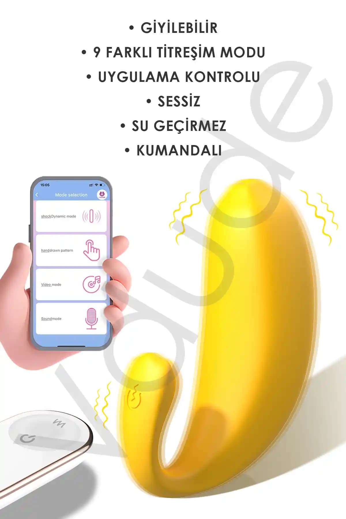 Vdude Banana App Telefon Kontrollü Şarjlı Giyilebilir Vibratör Özellikleri ve Kullanım Avantajları