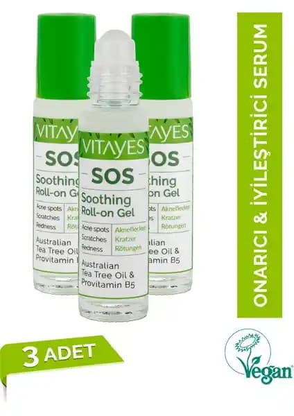 Vitayes Sos Serum Siyah Nokta ve Akne Problemleri İçin Güçlü ve Doğal Bir Çözüm