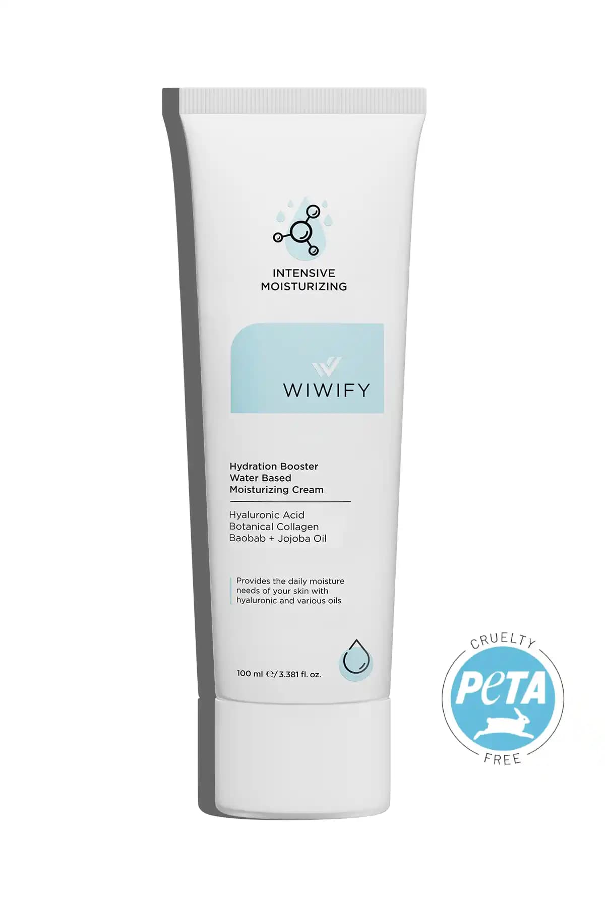 WIWIFY Su Bazlı Yoğun Nemlendirici Yüz Kremi ile Sağlıklı ve Parlak Cilt