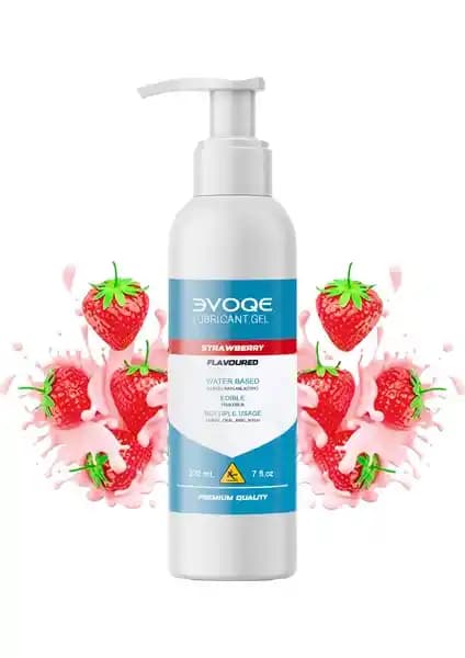 ZEVOQ Çilekli Yenilebilir Jel: Güvenli, Çok Amaçlı ve Hoş Kokulu Kullanım Ürünü