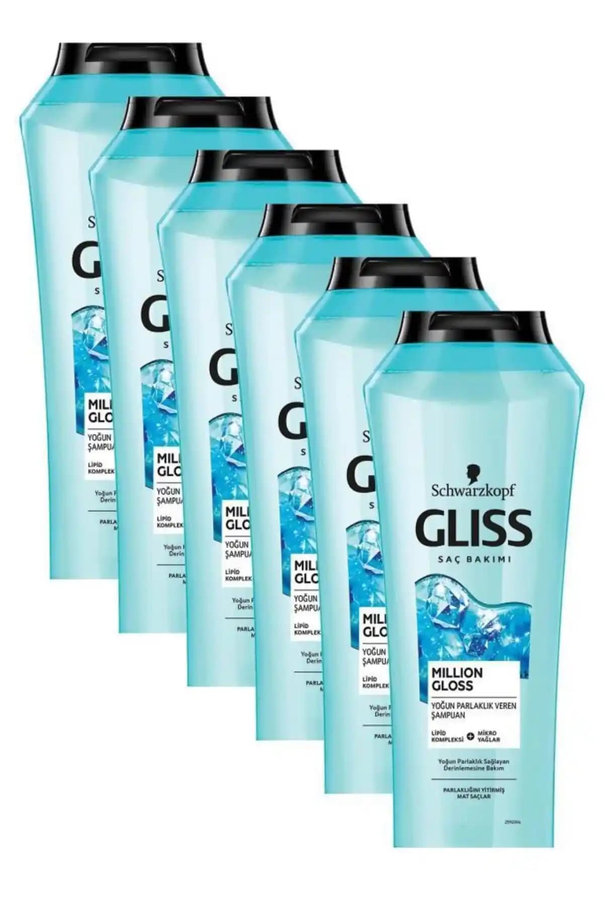 Gliss Million Gloss: Yoğun Parlaklık Veren Etkili Saç Şampuanı