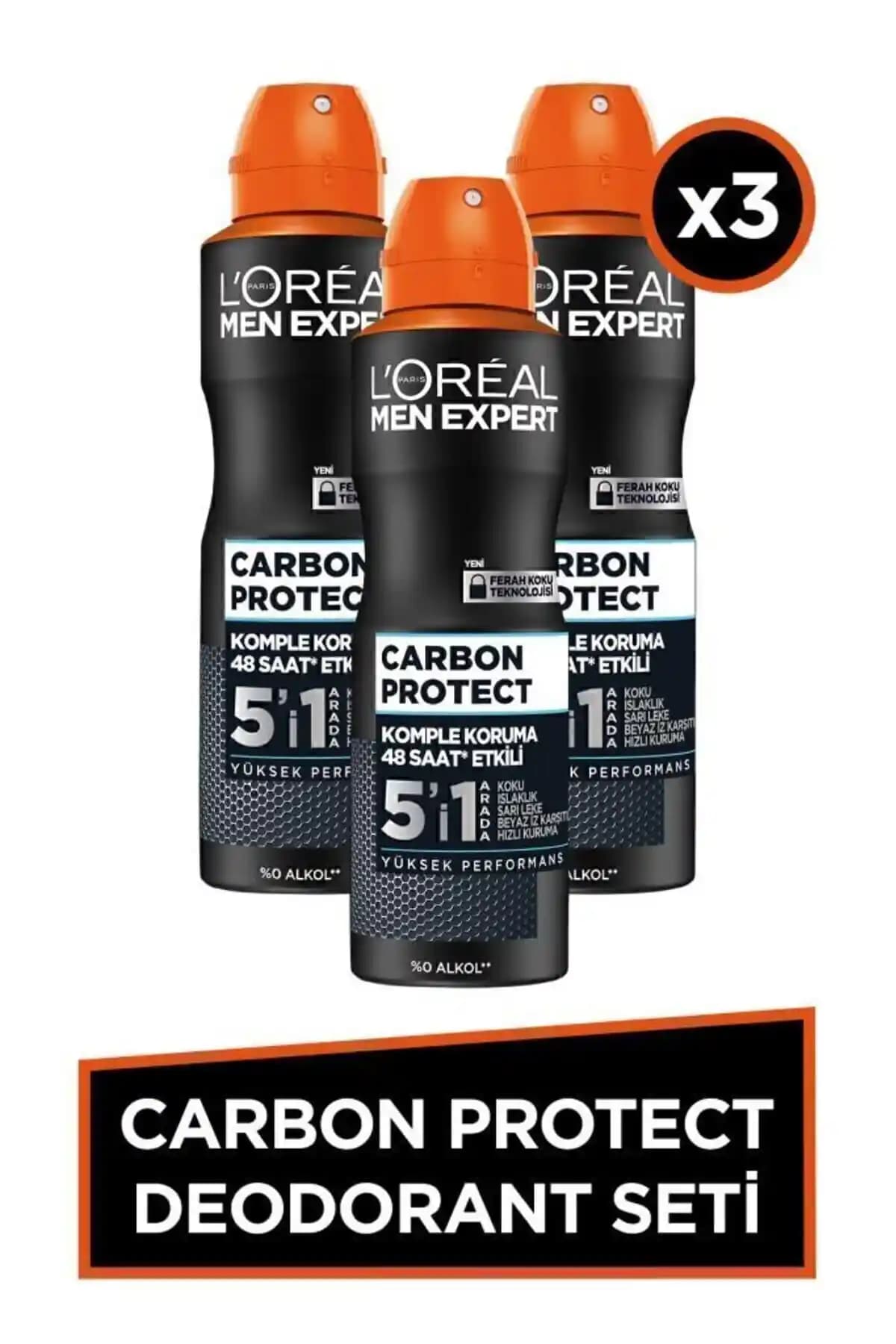 L'Oreal Paris Men Expert Carbon Protect Anti Perspirant Hakkında Bilgi
