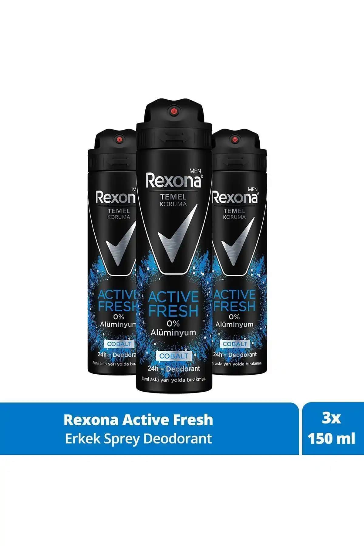 Rexona Men Temel Koruma Active Fresh Erkek Sprey Deodorant İncelemesi