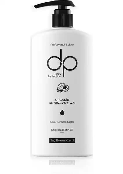 Dp Daily Perfection Saç Bakım Kremi: Organik Hindistan Cevizi Yağı ile İpeksi Saçlar