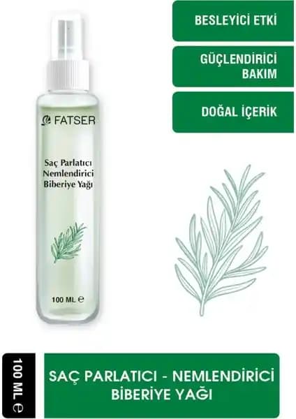 Fatser Biberiye Suyu Dökülme Karşıtı ve Hızlı Saç Uzatma Etkili Saf Saç Toniği 100 ml