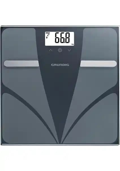 Grundig PS 5112 Vücut Analizli Cam Baskül: Yağ, Kas, Su Oranı ve Metabolizma Ölçümü