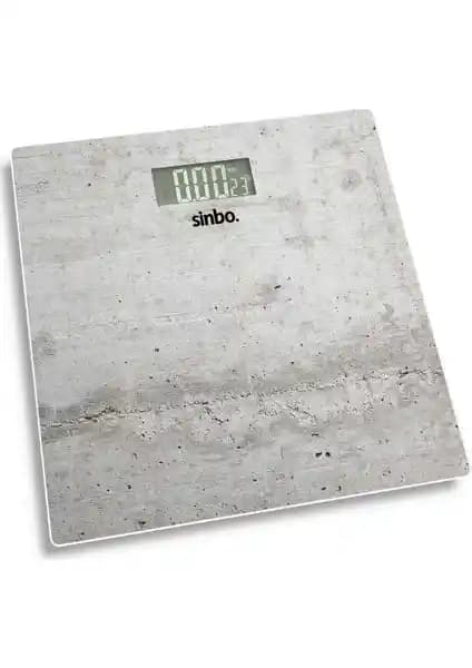 Sinbo SBS-4451: Yüksek Hassasiyetli Dijital Banyo Baskülü, 180 kg Kapasite
