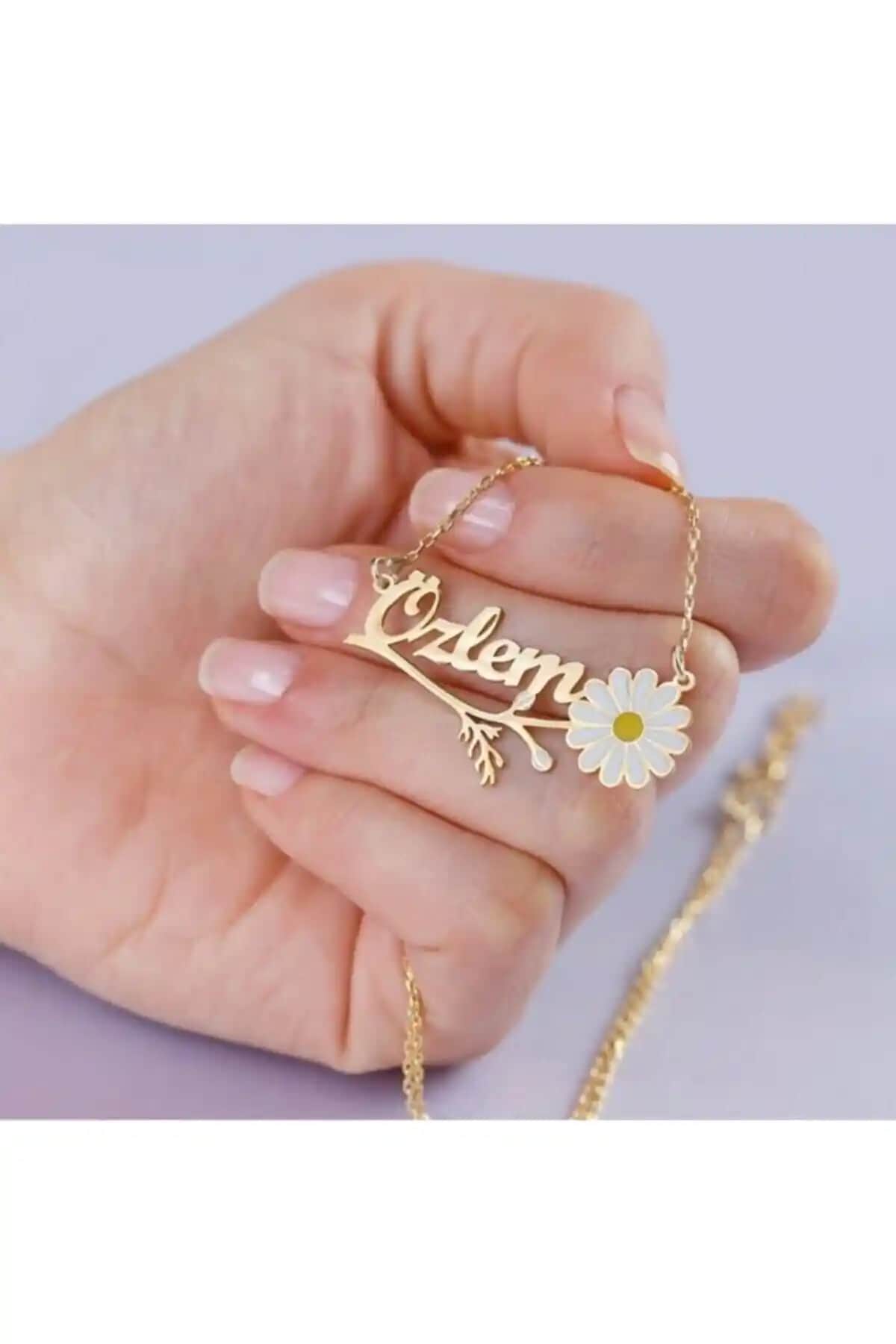 925 Ayar Gümüş Papatya Kolye: Modern ve Dayanıklı Tasarım ile Günlük Şıklık