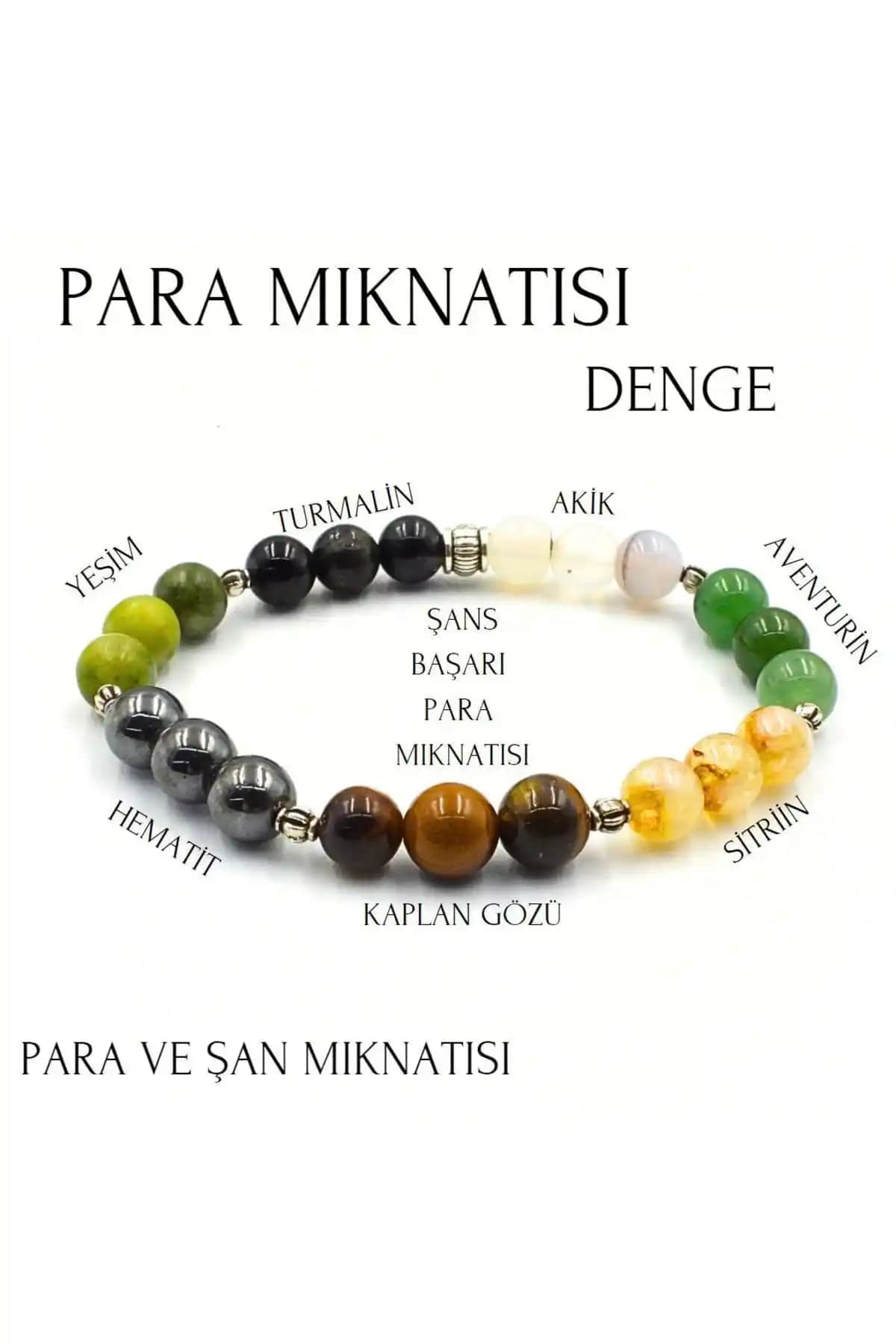 Ada Doğaltaş Para Mıknatısı Bileklik: Enerji ve Şıklığın Buluştuğu Özgün Tasarım