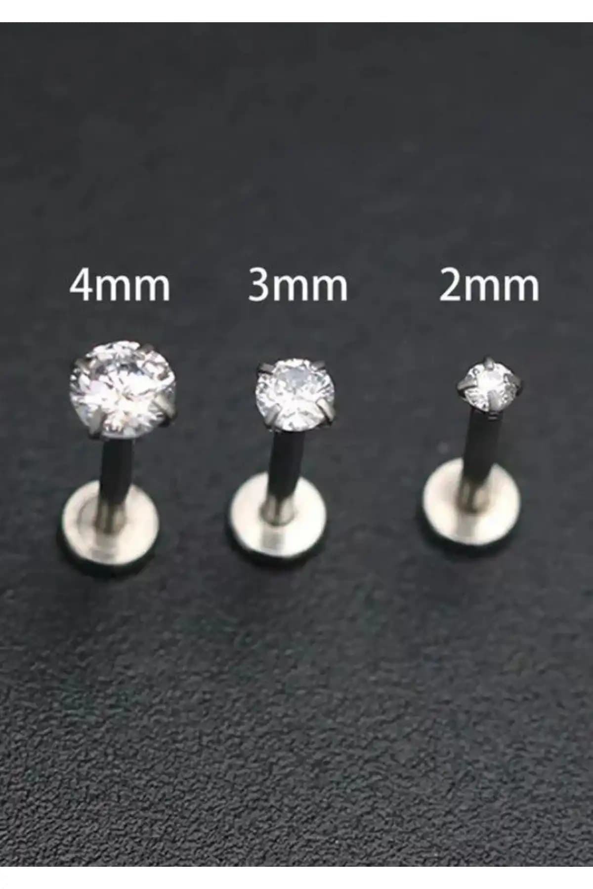 Arescollection Cerrahi Çelik Tek Taş Tragus Dudak Lobe Piercing Özellikleri ve Kullanıcı Yorumları
