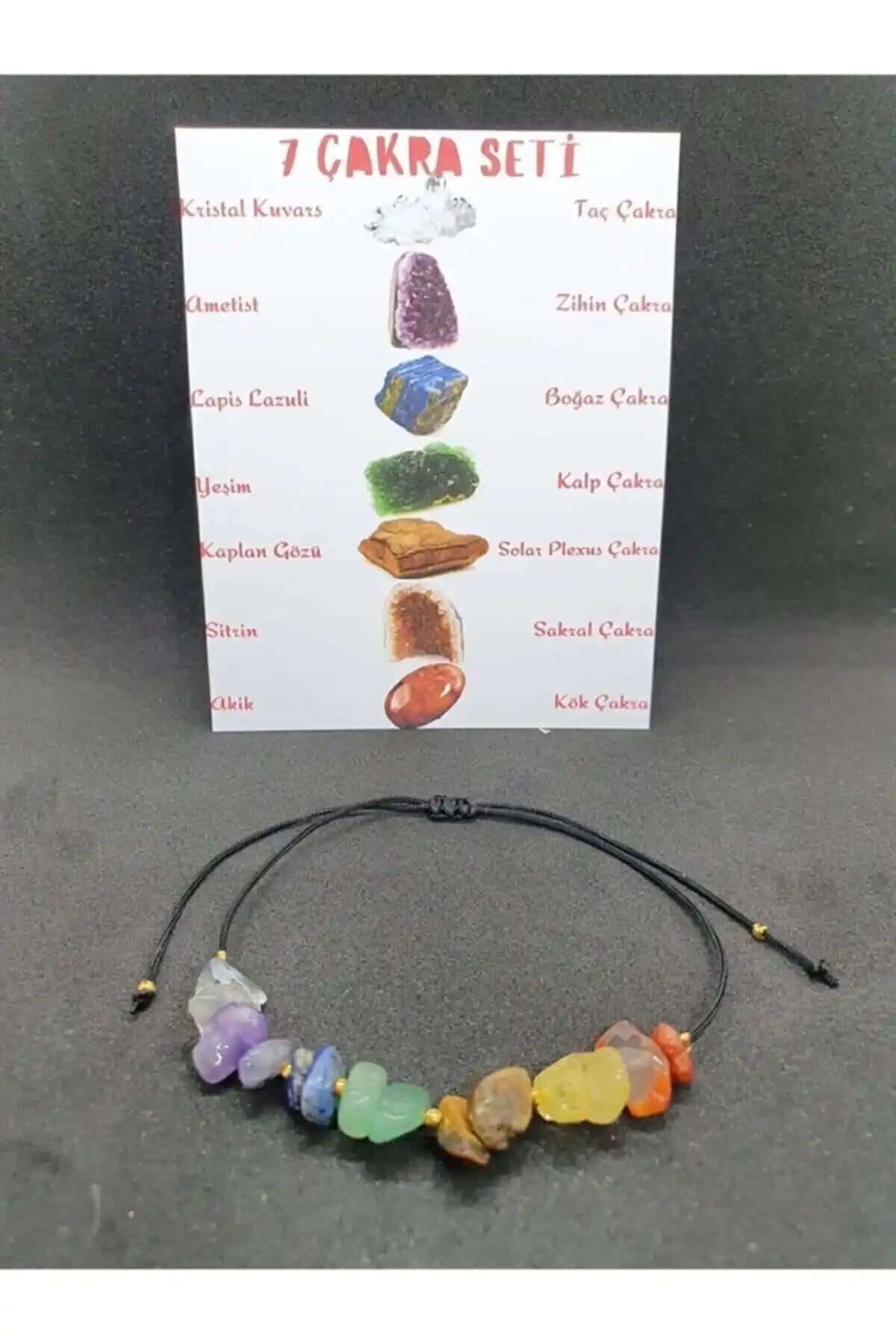 Armis Doğal 7 Çakra Taşı Bileklik: Enerji Dengeleyici ve Şık Takı Seçeneği