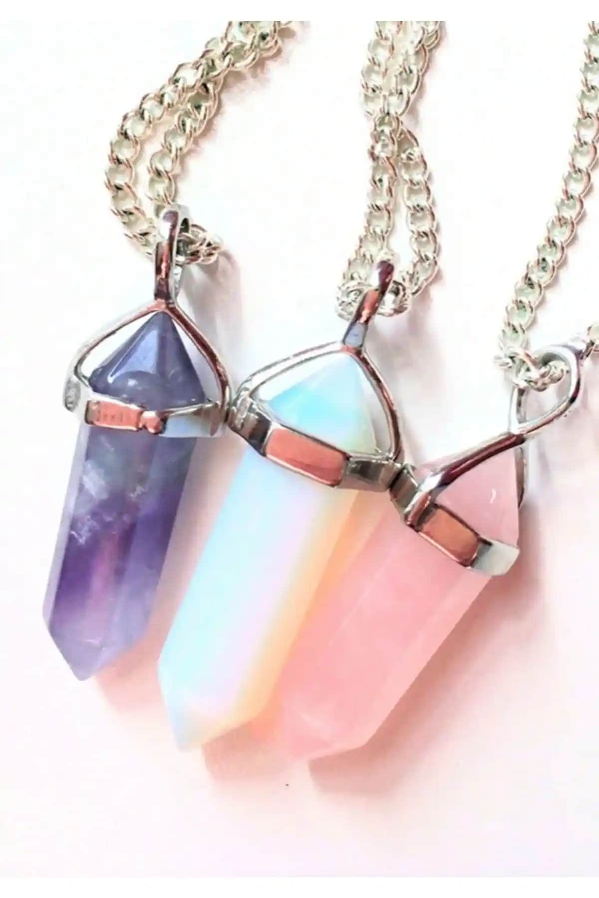 Doğal Taş Kolye Setleri ve Pembe Kuvars Kolye Karşılaştırması