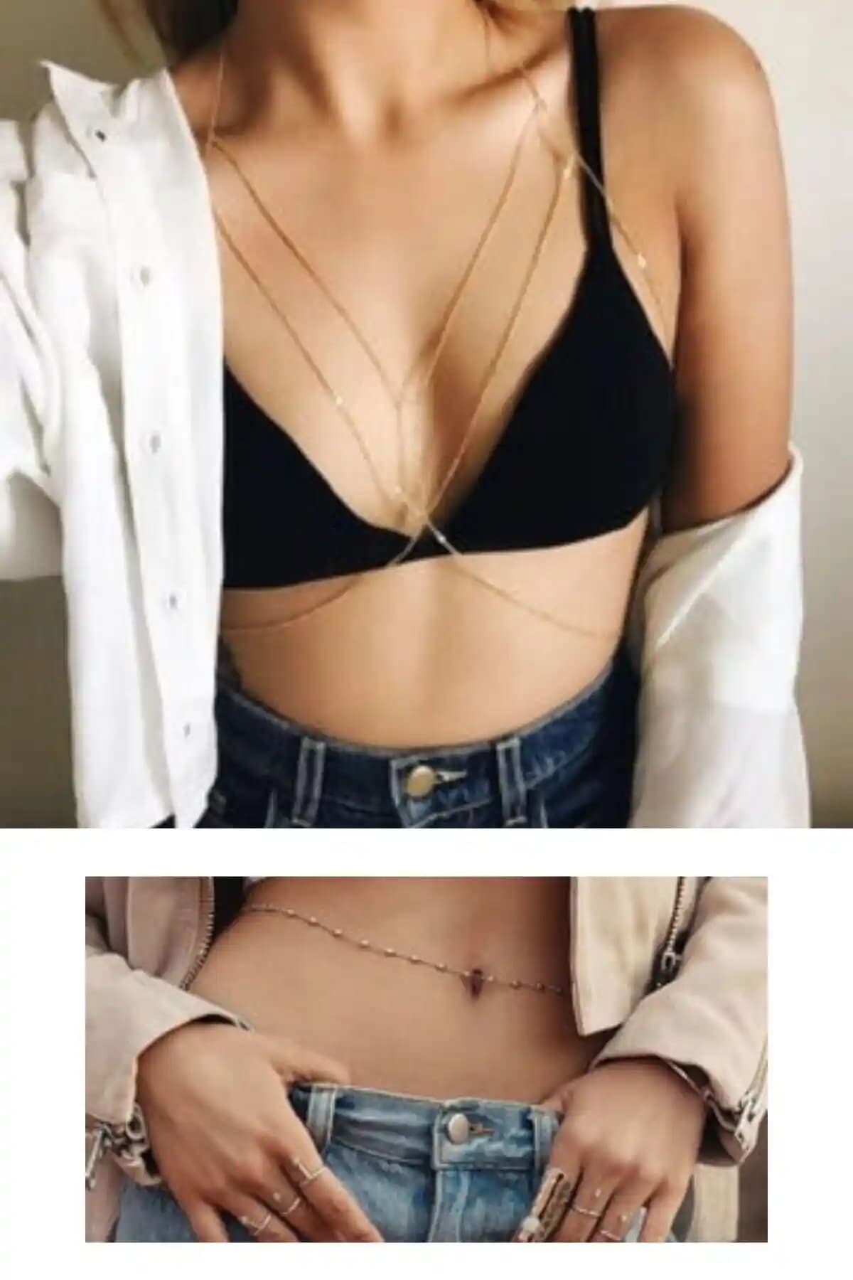 Kadın Vücut Aksesuarları Karşılaştırması: Şık ve Dayanıklı Altın Zincirler