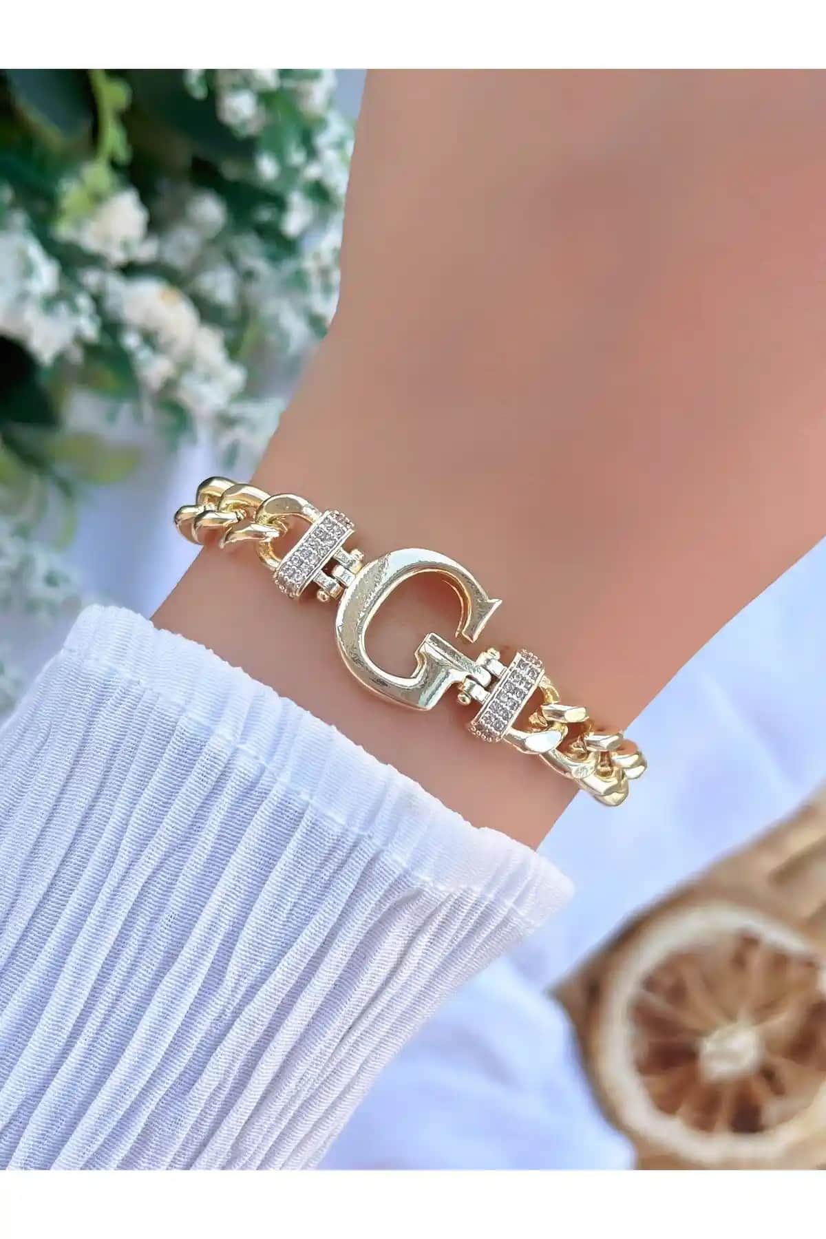 KBC STORE Harfli Zincir Bileklikleri Karşılaştırması G ve M Harfi Seçenekleri