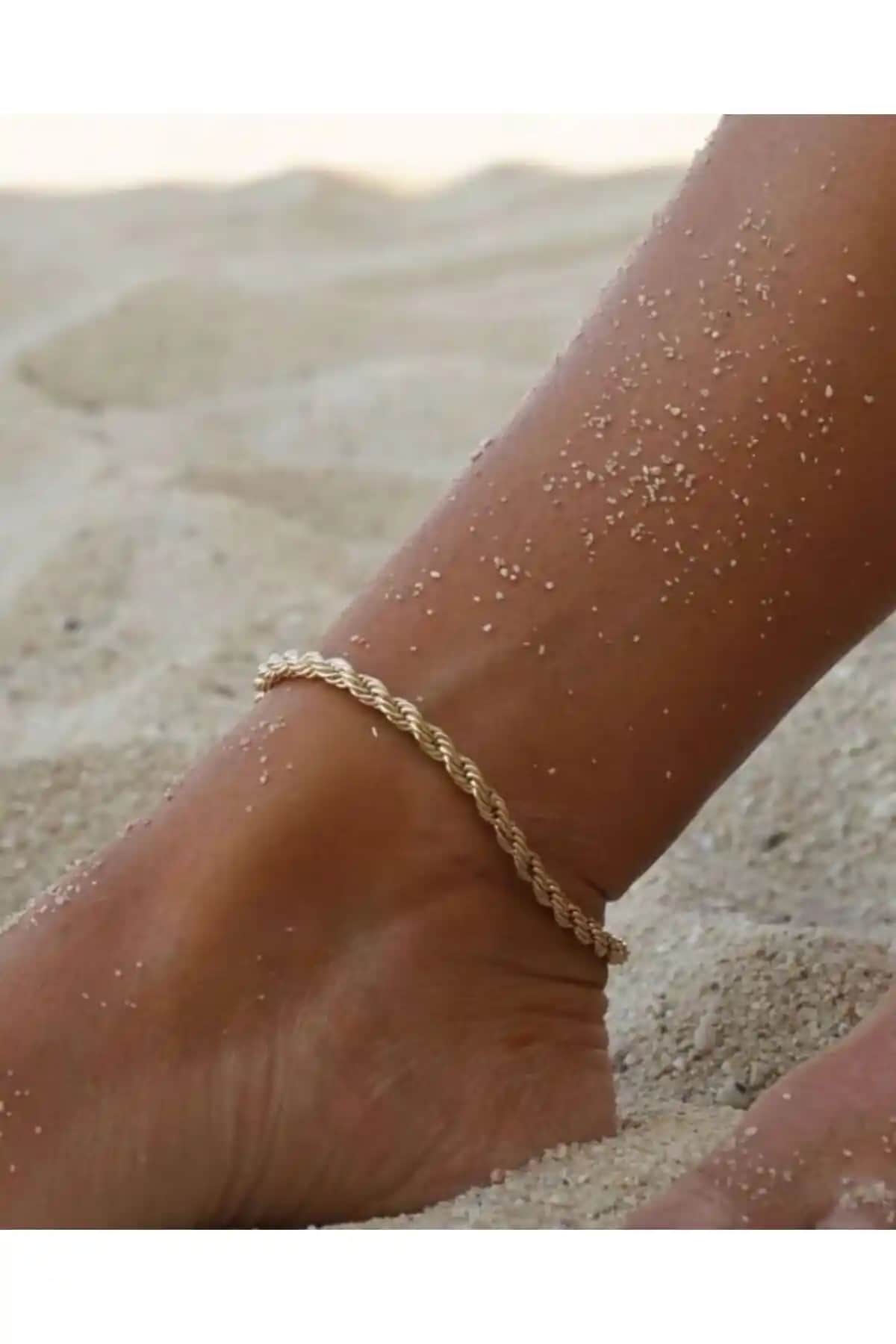 MagicStone Burgulu Zincir Halhal: Modern ve Dayanıklı Zarif Takı Seçeneği