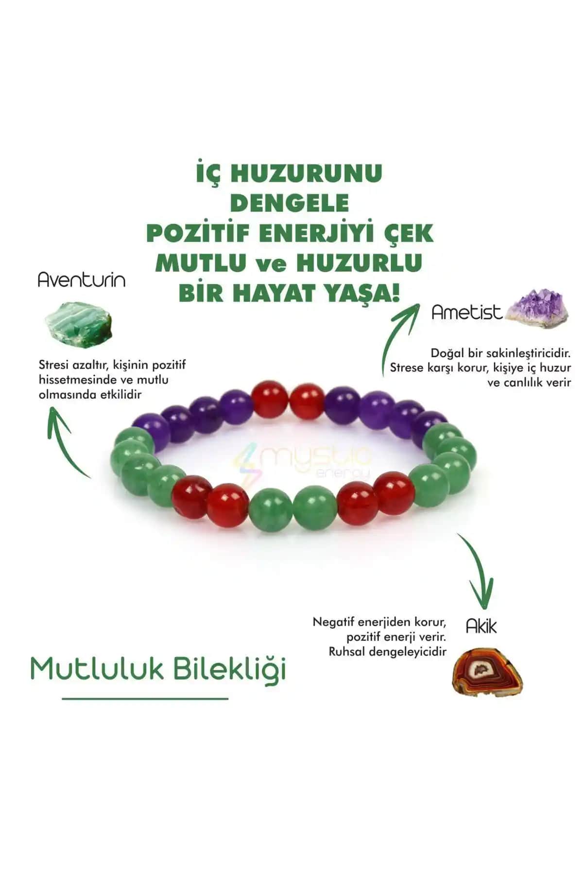 Mystic Energy Bileklikleri Karşılaştırması Doğal Taş ve Bereket Temalı Takılar