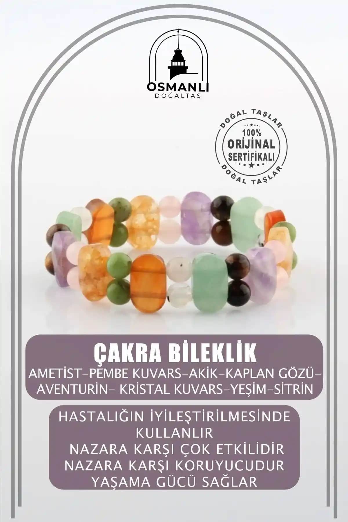 Osmanlı Doğal Taş Çakra Bileklikleri Karşılaştırması ve Seçim Rehberi