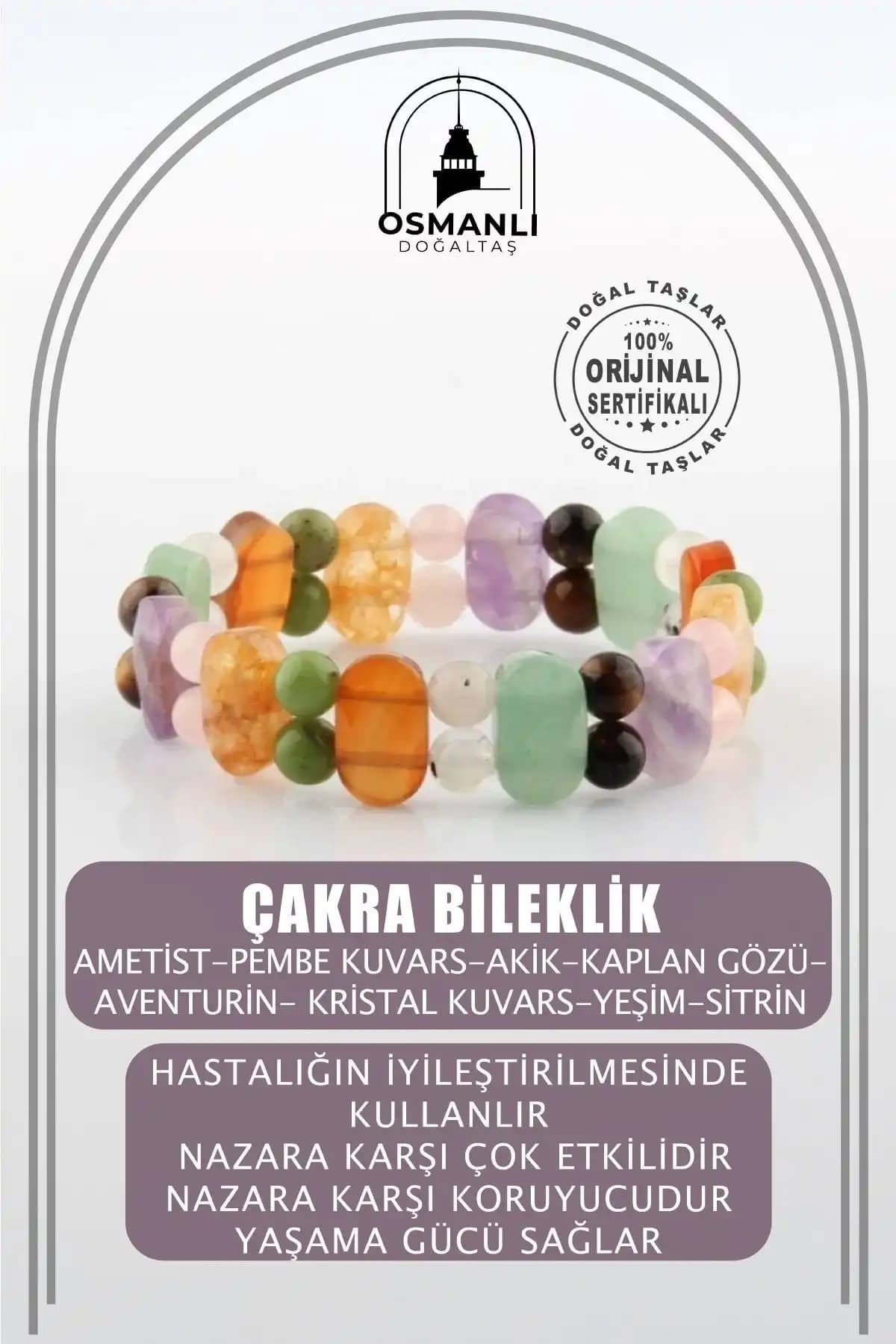 Osmanlı Doğal Taş Çakra Bileklikleri Karşılaştırması ve Seçim Rehberi 1