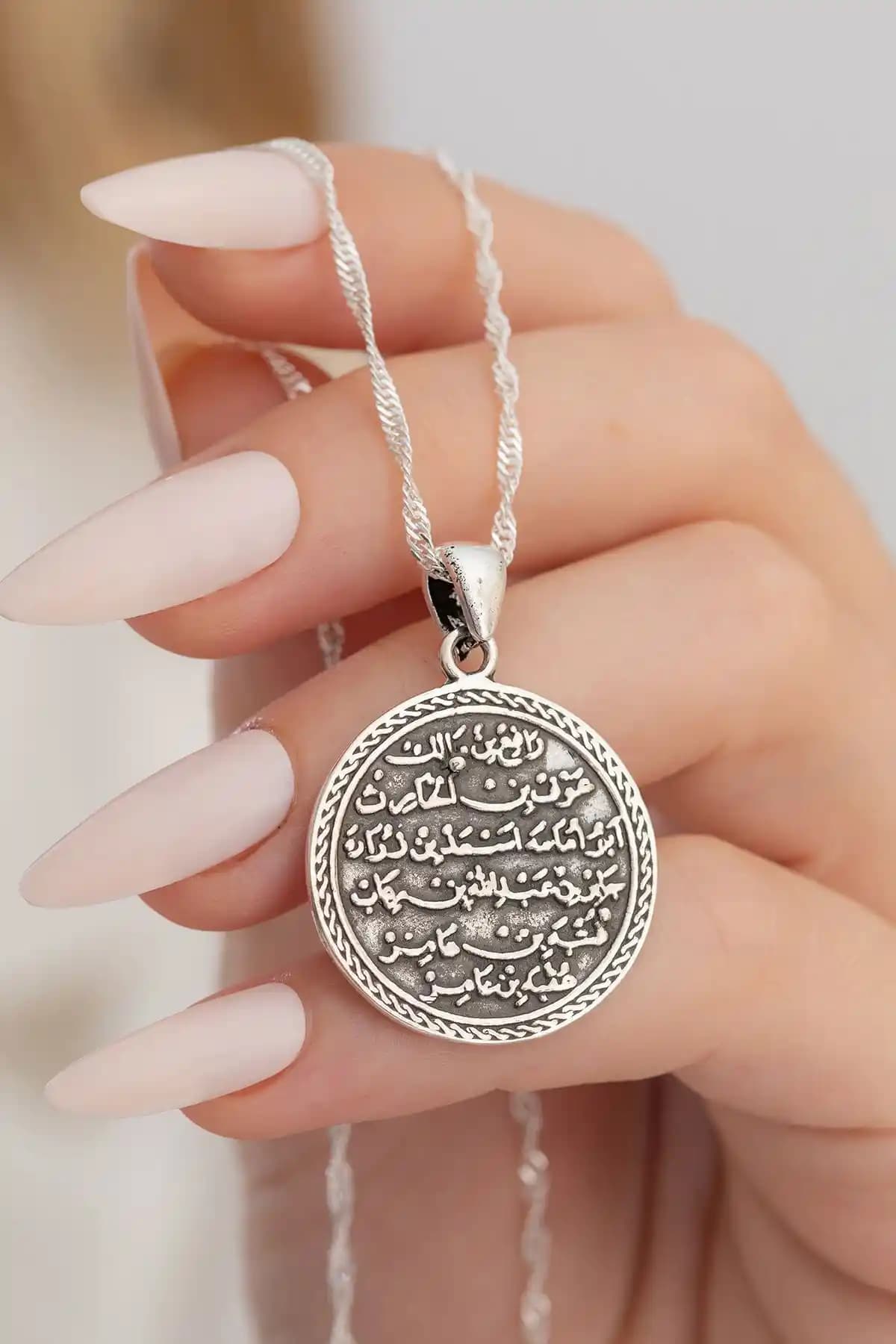 Osmanlı İlhamlı Güçlü Çift Taraflı Nazar Duası ve Kıtmir Kolye Zinciri