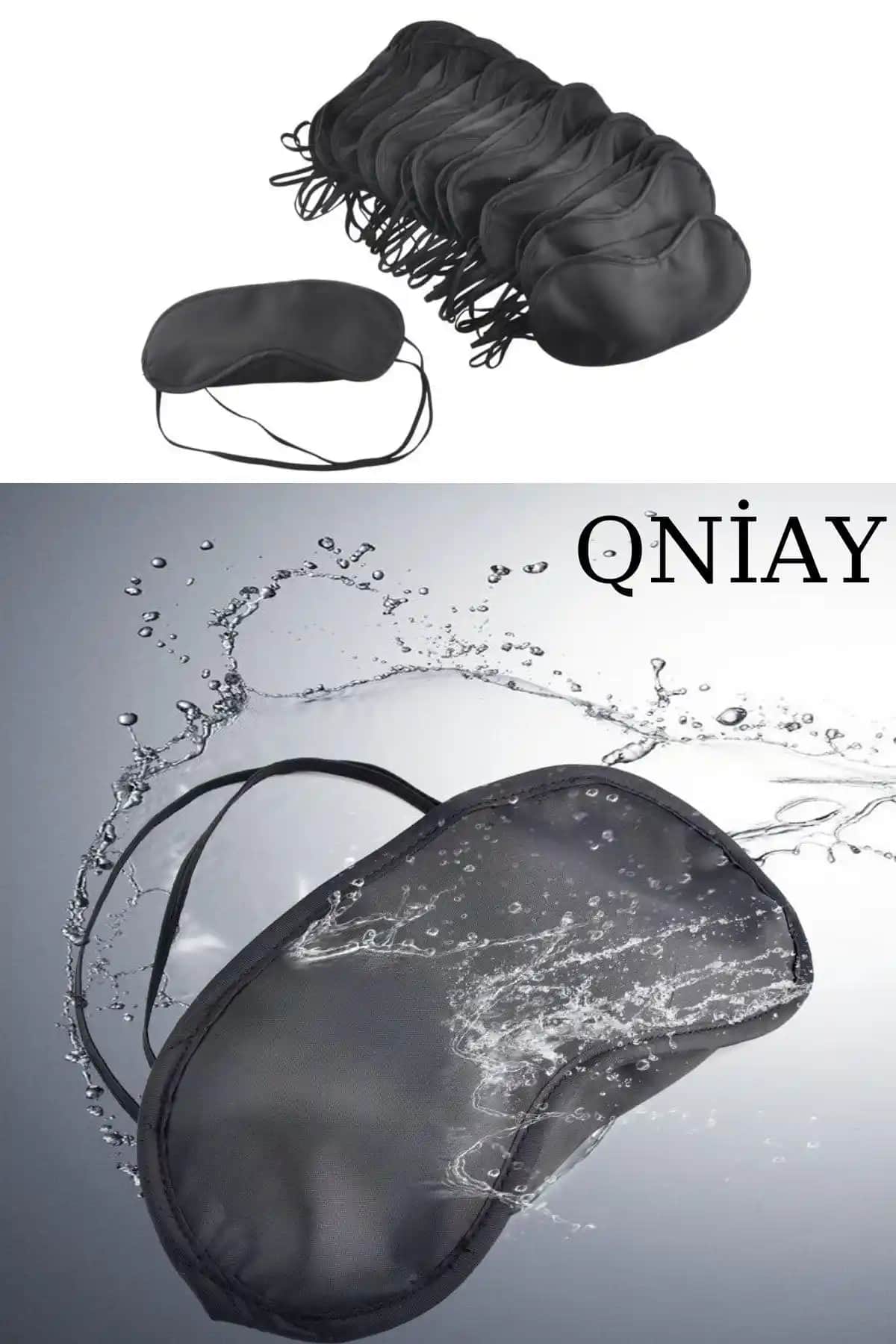 QNİAY Uyku Göz Bandı Maskesi: Konfor ve İşlevsellik Bir Arada