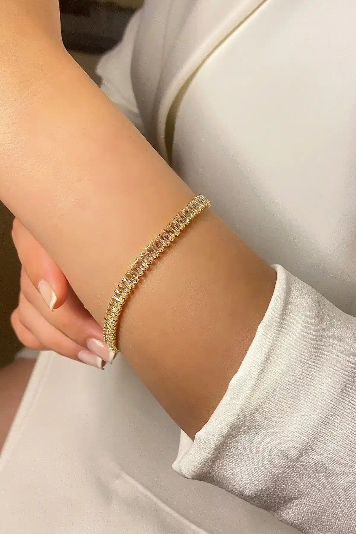 Resia Altın Kaplama Zirkon Taşlı Baget Model Su Yolu Bileklik İnceleme ve Kullanım Tavsiyeleri