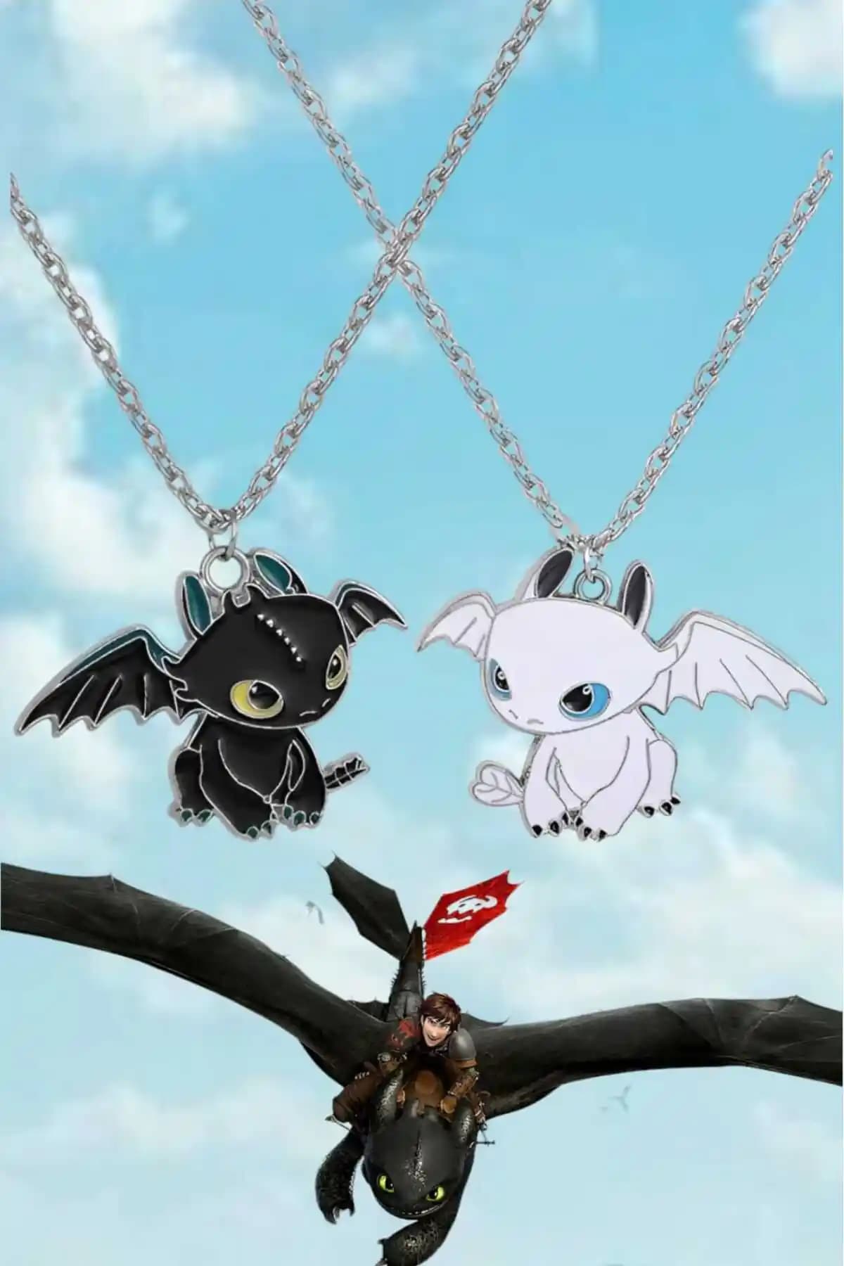 Sevgili İçin Anlamlı ve Şık Ejderhanı Nasıl Eğitirsin Çiftli Kolye Tasarımı