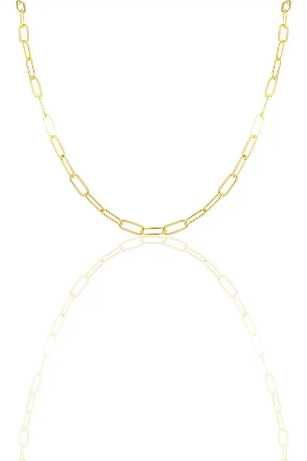 Söğütlü Silver Gü<müş> Ataç Zincir: Şık ve Hafif Günlük Takı Seçeneği