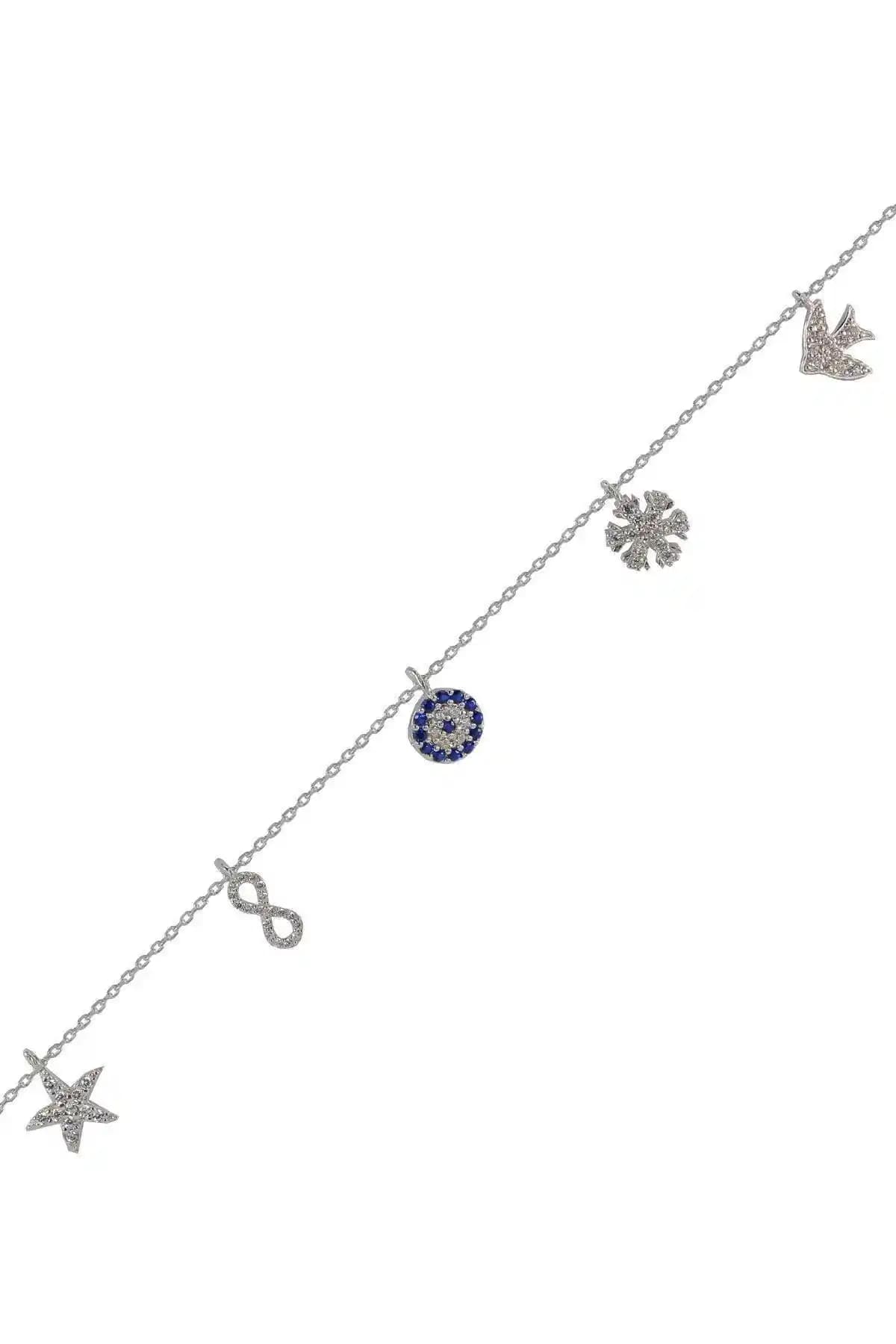 Söğütlü Silver Kadın 925 Ayar Gümüş Şans Bilekliği Zarafet ve Dayanıklılık Sunar