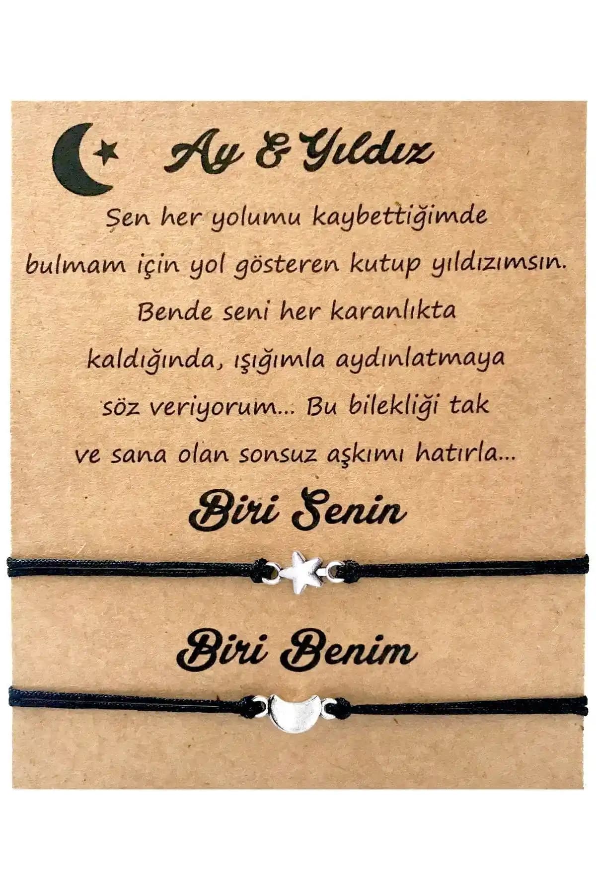 Sunligo Ay ve Yıldız Sevgili Bileklikleri: Romantik ve Şık Hediye Seçeneği