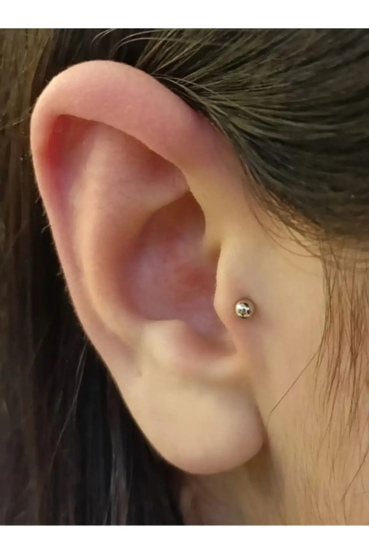 TakıConcept Deliksiz Mıknatıslı Tragus ve Helix Takısı Güçlü Tutucu ve Estetik Tasarım