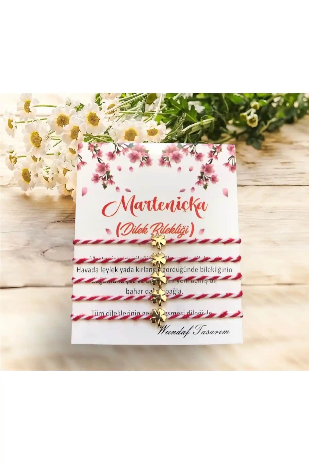 Wundaf Tasarım Altın Kaplama Yonca Marteniçka Bileklikleri Şıklık ve Anlam Bir Arada