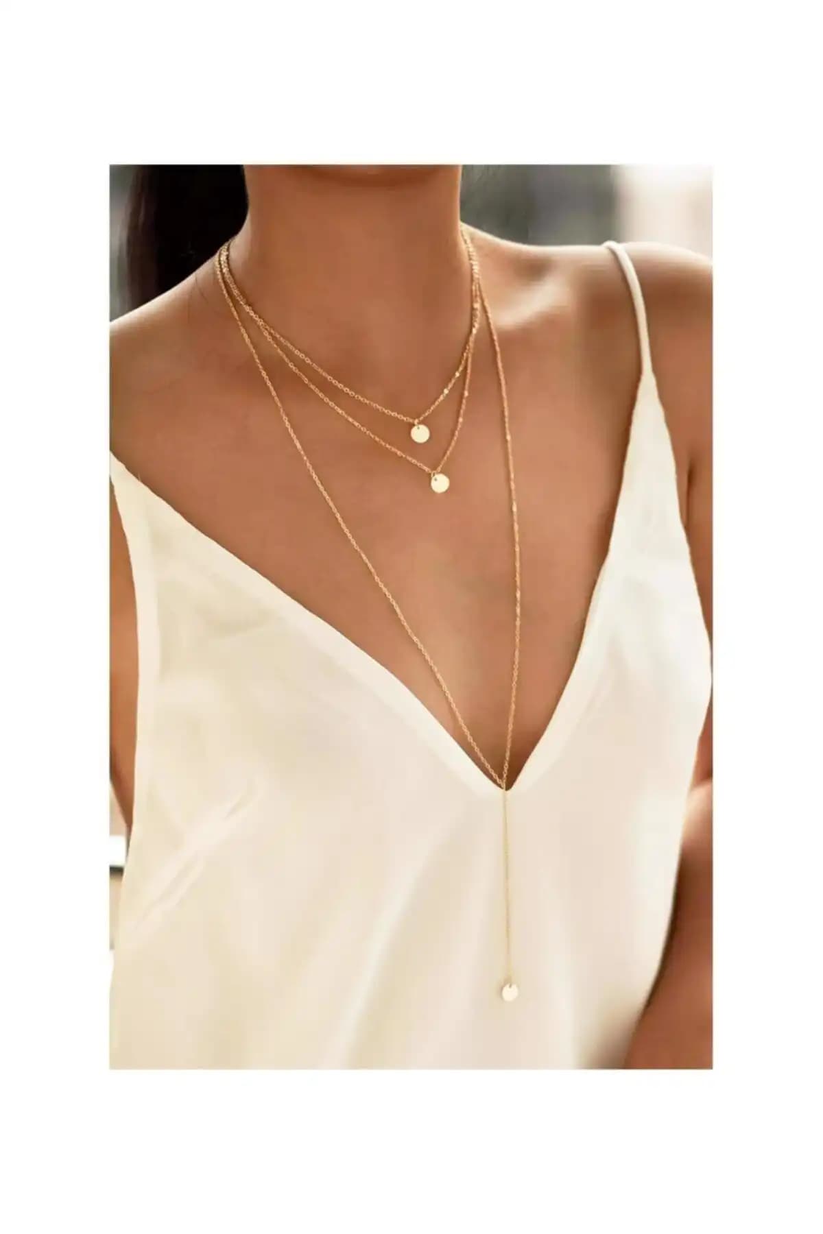 X-Lady Accessories Kadın Stam Kolye Altın Kaplama Şık ve Modern Takı Seçenekleri