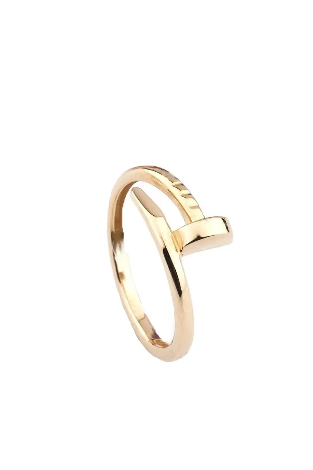 X-Lady Accessories Kartier Model Çivi Yüzük Unisex Modern Takı Tasarımı