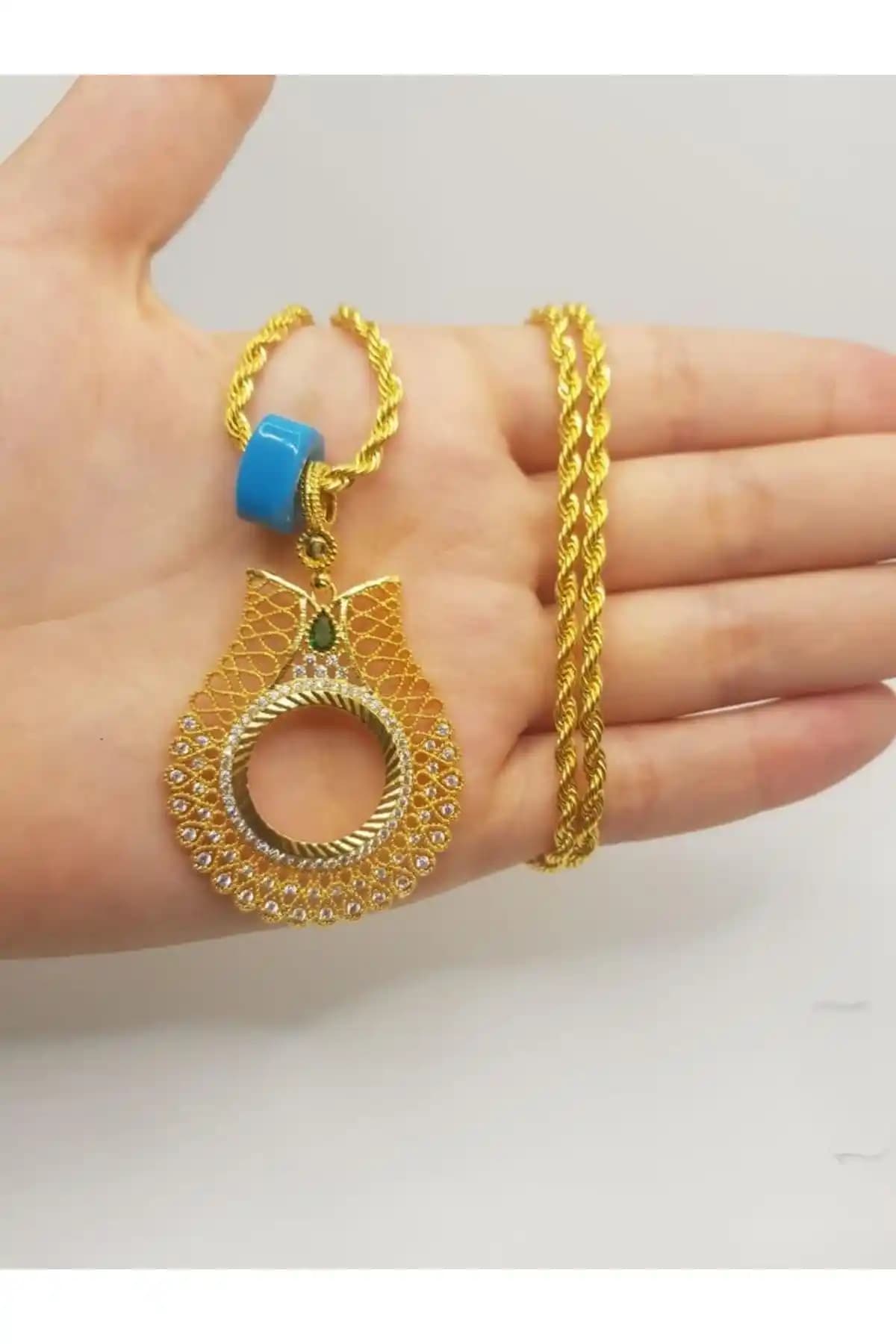 Yılmaz Gold 24 Ayar Altın Kaplama Lale Model Çeyrek Çerçeve Kolye İnceleme