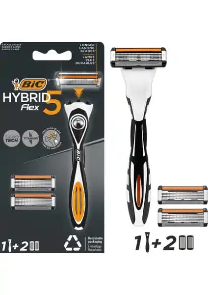 Bic Flex 5 Hybrid ve Gillette Fusion Power Tıraş Bıçakları Karşılaştırması