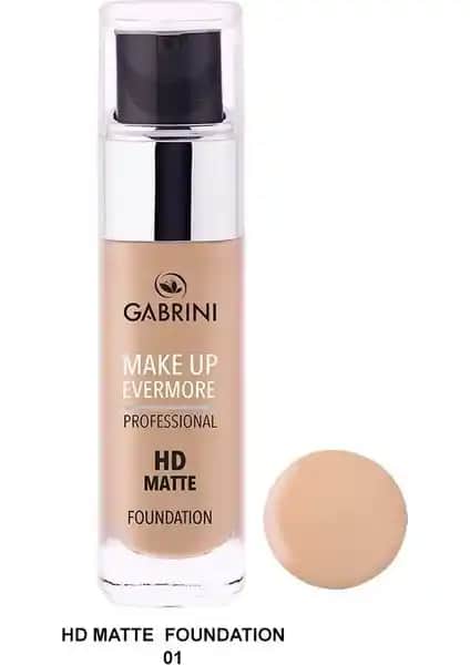 Gabrini Hd Matte Fondöten ve Gabrini Professional Hd Matte Foundation 03 Karşılaştırması