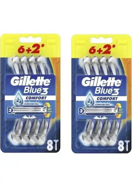 Gillette Blue 3 Comfort ve Blue3 Kullan-At Tıraş Bıçakları Karşılaştırması ve Özellikleri