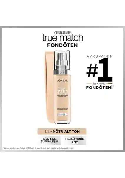 L'Oréal Paris True Match Fondöten Karşılaştırması: Doğal ve Bakım Yapan Formüller Analizi