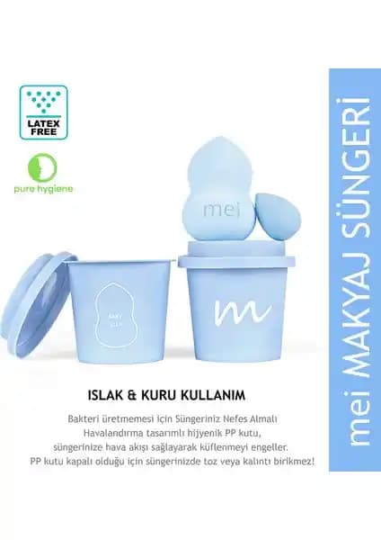 Mei Coffee Cup ve New Well Studio Makyaj Süngeri Karşılaştırması ve Özellikleri