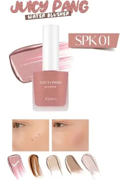 MISSHA Juicy-Pang Water Blusher RD01 ve SPK01 Karşılaştırması: Hangi Allık Sizin İçin Uygun 2